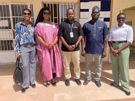 THET Fund Leadership Visit USET TVET Skills Centres in Ndemban and Kanilai